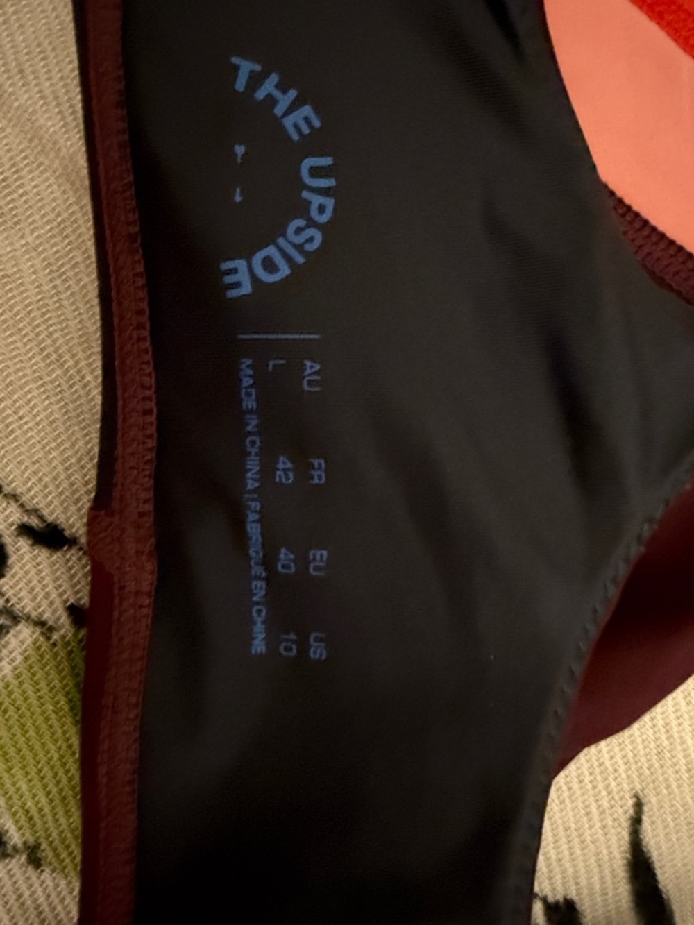 Women’s Swim separates 4 Tops and 1 Bottom. Yellow, coral, Navy, Maroon, - Picture 10 of 16